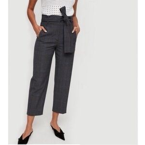 Wilfred Trousers High Rise Tie Front Belt Pants - Size 8